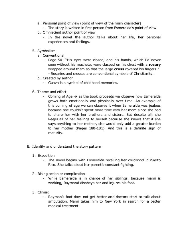 Lesson Plans When I Was Puerto Rican